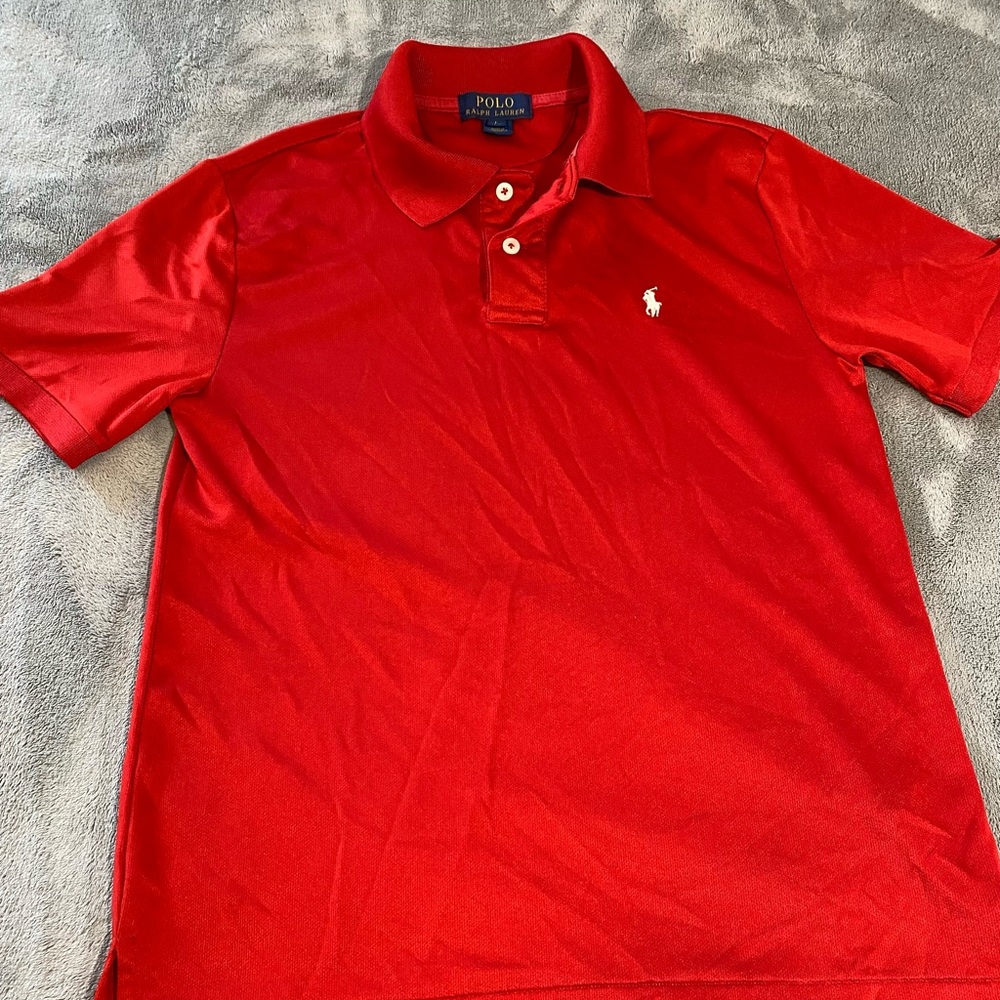 Ralph Lauren polo shirt size boys size Large
